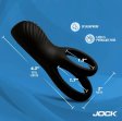 (image for) Hard-On Vibrating Silicone C-Ring w/ Clit Stim