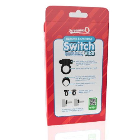 (image for) Screaming O Remote Controlled Switch Vibrating Ring - Black