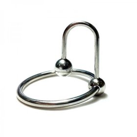 Stainless Steel Sperm Stopper With Ring In Clamshell (32mm)