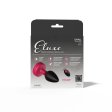 (image for) RUBY Ombre - SMALL Cheeky Charms Eluxe Vibrating Plug With Remote - Clear Gem