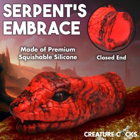 (image for) Serpentine Stroker Silicone - Red