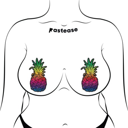 (image for) Rainbow Pineapple Sparkling Pasties