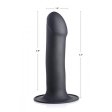 (image for) Squeezable Phallic Dildo - Black