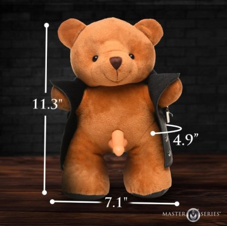 (image for) The Flasher Exhibitionist Teddy Bear