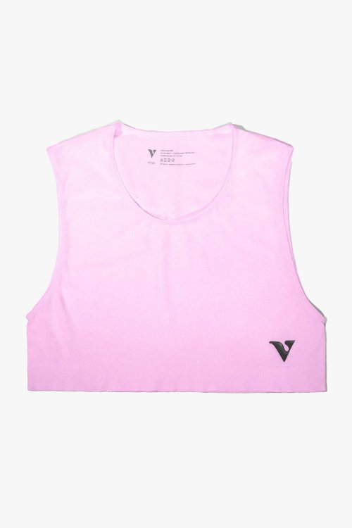 (image for) Unisex Large - Mini Crop Top Sheer - Taffy