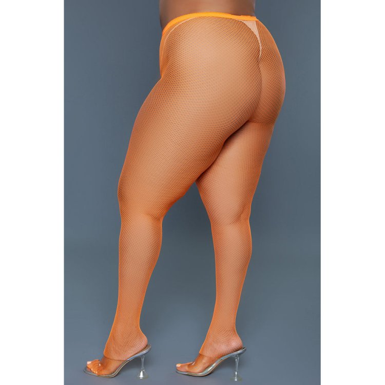 (image for) Up All Night Pantyhose - Orange Queen