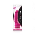 (image for) Colours Dual Density Dildo 5" - Pink