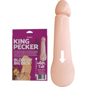 King Pecker Inflatable Doll 6 feet tall King Pecker Inflatable Doll 6 feet tall