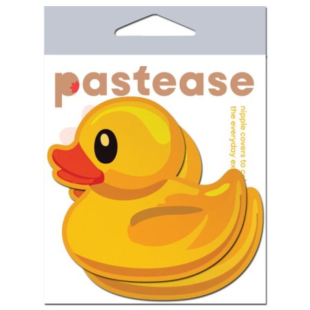 (image for) Rubber Duck Breast Pasties in Bright Yellow