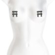 (image for) Bound Nipple Clamps - V1 - Gunmetal
