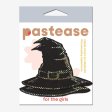 (image for) Disco Black Spooky Witches Hat Breast Pasties