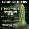 (image for) Stegosaurus Spiky Reptile Silicone Dildo