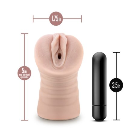 (image for) EnLust Ayumi - Vibrating Stroker - Beige
