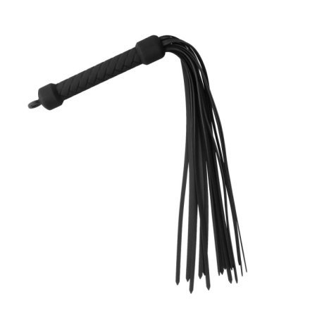 (image for) Temptasia Ardor - Silicone Flogger - Black