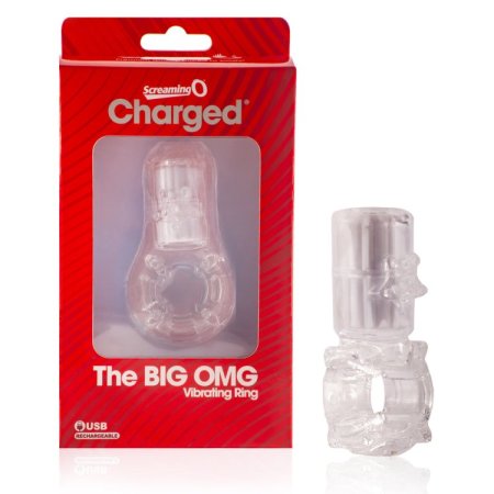 (image for) Big OMG Vibrating Ring - Clear