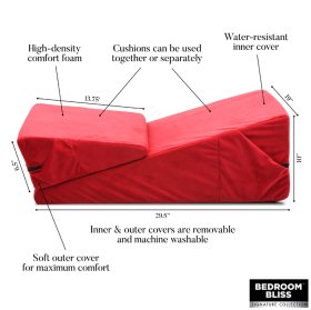 Love Cushion Set Foam Wedge Pillow Set