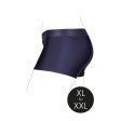 (image for) Vibrating Strap-on Boxer - Black - XL/2X