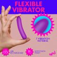 (image for) Tapered Flexible Silicone Bullet - Purple