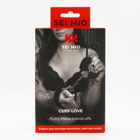 (image for) SEI MIO Cuff Love Furry Metal Handcuffs