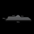 (image for) Bareback - Smooth Silicone Attachment - Black