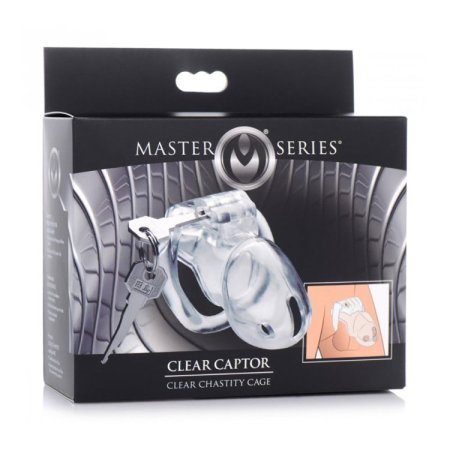 (image for) Clear Captor Chastity Cage - Medium