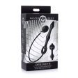 (image for) Devils Rattle Inflatable Silicone Anal Plug with Cock and Ball Ring