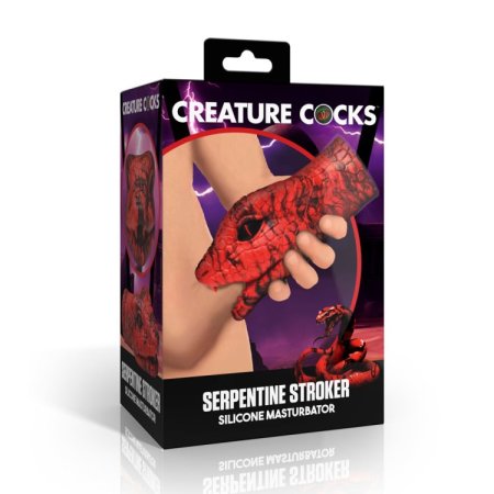 (image for) Serpentine Stroker Silicone - Red