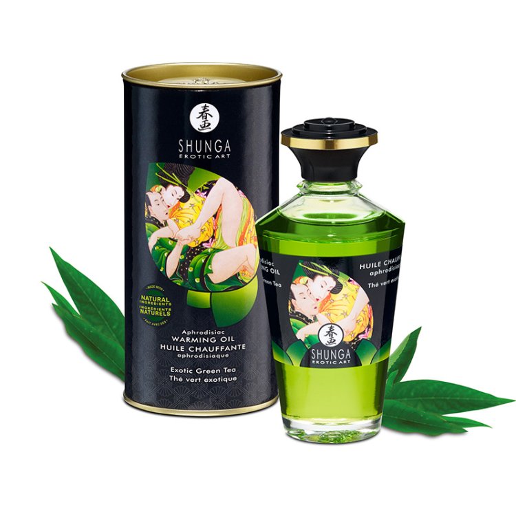 (image for) TESTER - Aphrodisiac Oils - ORGANICA - Exotic Green Tea