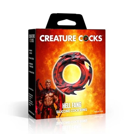 (image for) Hell Fang Silicone Cock Ring