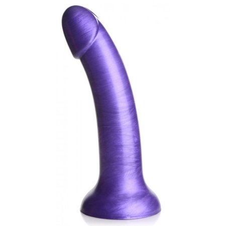 (image for) G-Tastic 7" Metallic Silicone Dildo -Pur