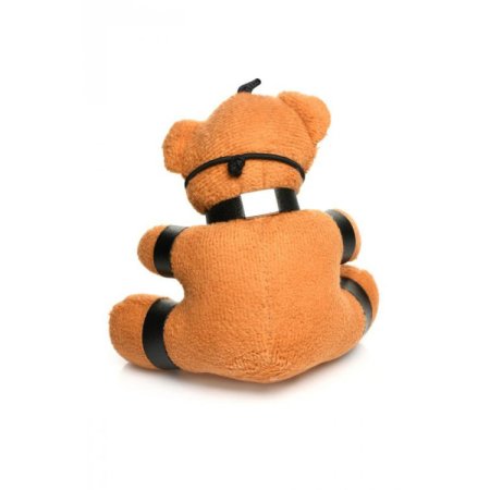 (image for) Gagged Bondage Teddy Bear Keychain