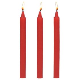 Fetish Drip Candles 3 Pack - Red Fetish Drip Candles 3 Pack - Red