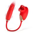 (image for) Bliss Kiss Kissing Clitoral Stimulator w/ Thrusting Vibrator