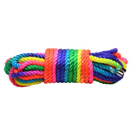 (image for) Rainbow Shibari Rope - 32ft