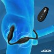 (image for) Hyper Thrusting and Vibrating Anal Plug with C-Ring