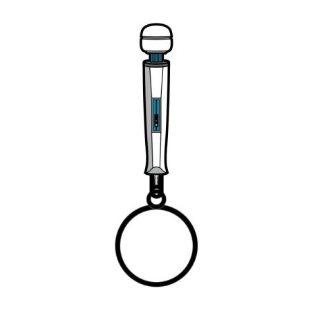 (image for) Wand Massager Keychain