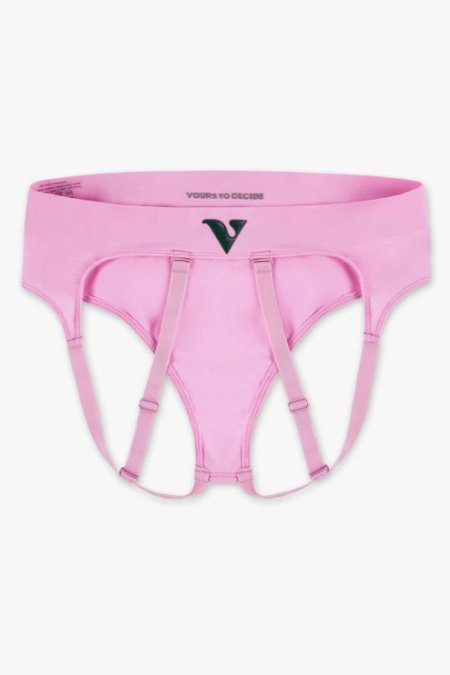 (image for) Womens Small - JockVStrap Sheer Briefs - Taffy