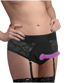 Seductress S/M Lace Crotchless Harness *