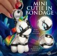 (image for) Prism Pearl Bondage Pony Keychain - Rainbow