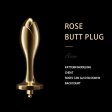 (image for) Detachable White Flogger-Tail Plug Kit with Rose-shape Plug