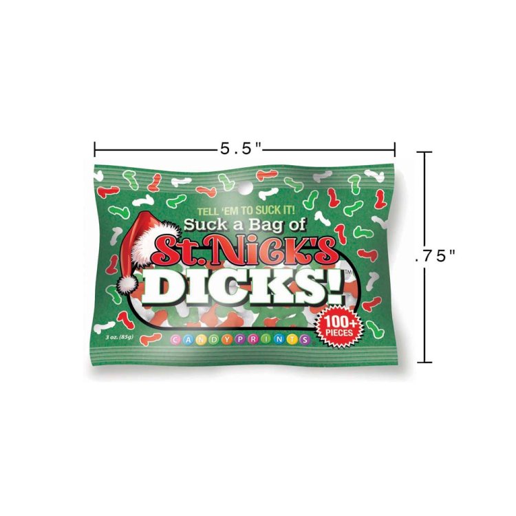 (image for) Suck a Bag of St Nick\'s Dicks - 3oz bag