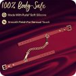 (image for) Temptasia Ardor - Silicone Wrist & Ankle Restraints - Red