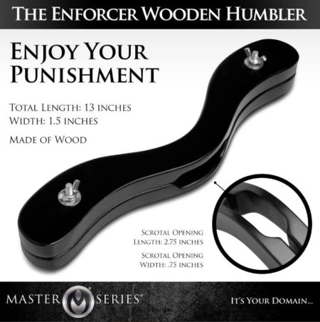 (image for) The Enforcer Black Wooden Humbler