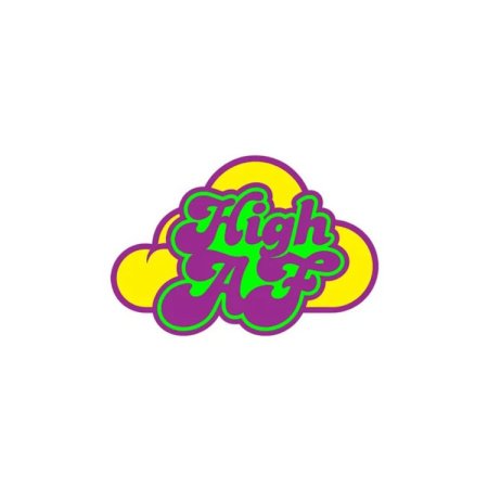 (image for) Enamel Pin: High AF *