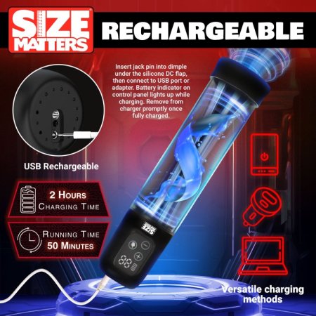 (image for) 5X Sucking Penis Pump W/ Attachments