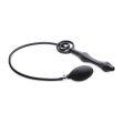 (image for) Devils Rattle Inflatable Silicone Anal Plug with Cock and Ball Ring