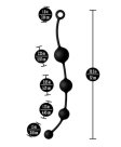 (image for) Anal Adventures Platinum X-Large Anal Beads
