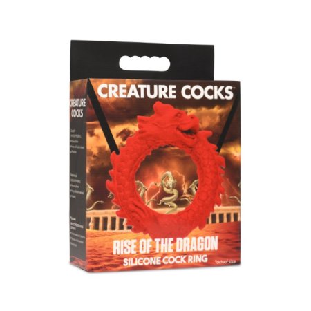 (image for) Rise Of The Dragon Silicone Cock Ring