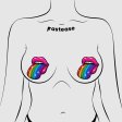 (image for) Taste the Rainbow Sparkling Tongue Out Pasties