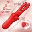 (image for) Double Licker Thrusting Silicone Vibrator